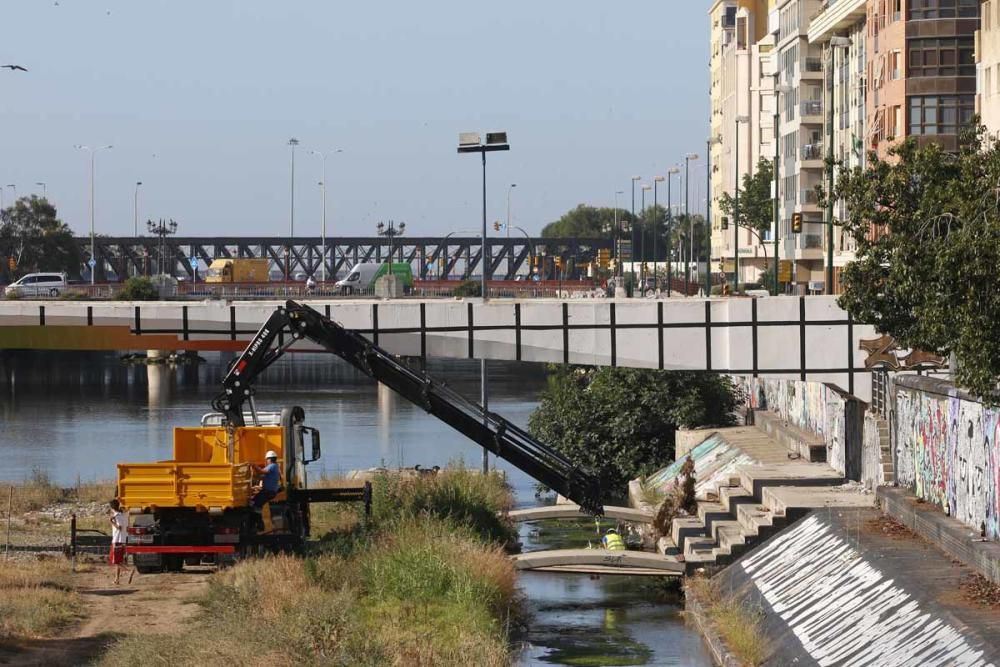 Comienzan los trabajos de demolición del puente del CAC