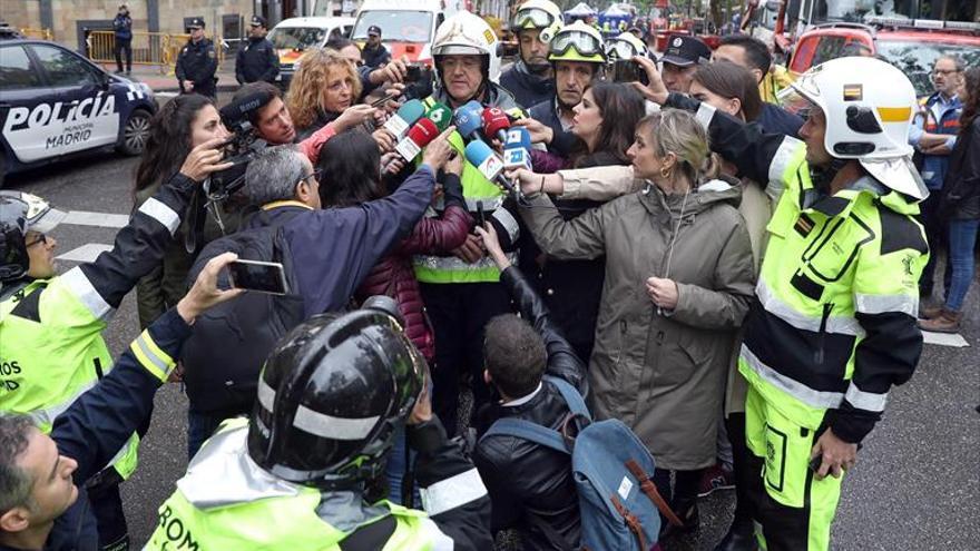 Hallada la segunda víctima mortal en el derrumbe del edificio de Madrid