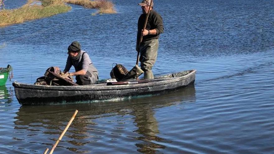 Sueca cierra el coto para preparar la caza de patos tras quemar la paja del arroz