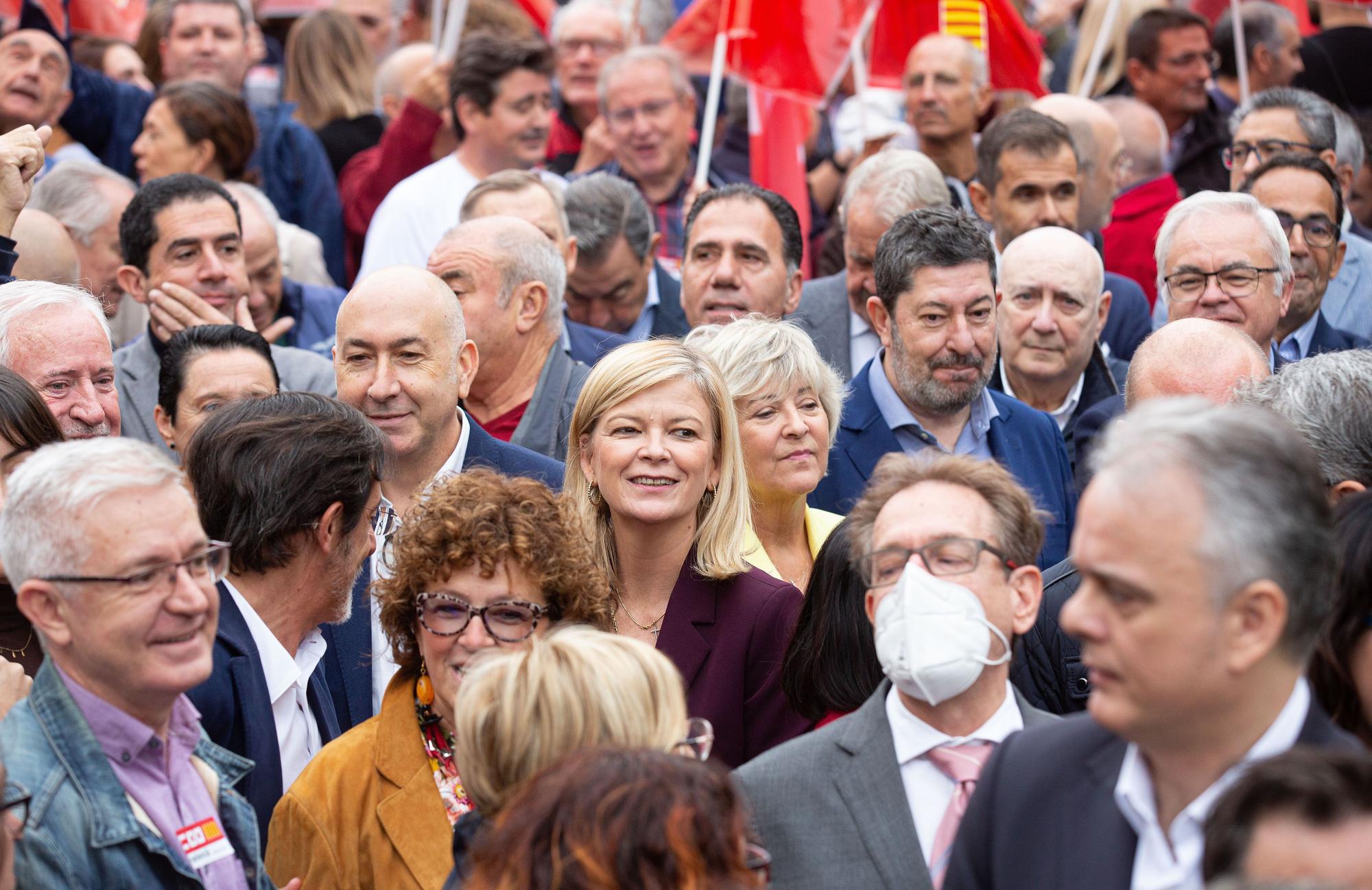 Concentración para reclamar una financiación justa para la provincia de Alicante