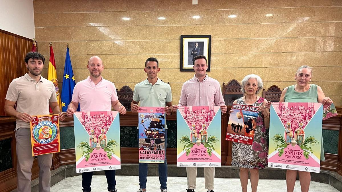 Presentación de las Fiestas de Los Santos 2026