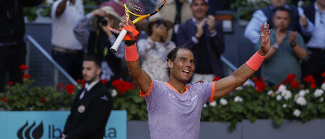 Mutua Madrid Open | Darwin Blanch - Rafa Nadal, en imágenes