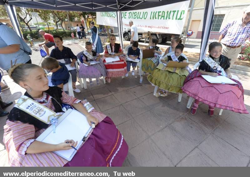 Visita residencia tercera edad y concurso de dibujo