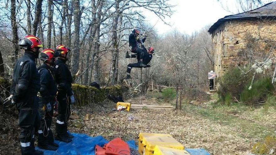 Ejercicios de la UME en Sanabria