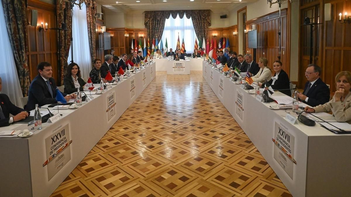 Imagen de una Conferencia de Presidentes.