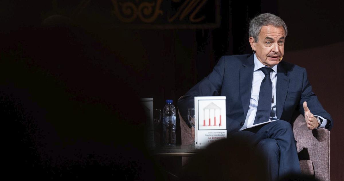 Soll Kommissionen für die Rettung der Fluggesellschaft Plus Ultra kassiert haben: José Luis Rodríguez Zapatero.   | FOTO: MATÍAS CHIOFALO/EUROPA PRESS