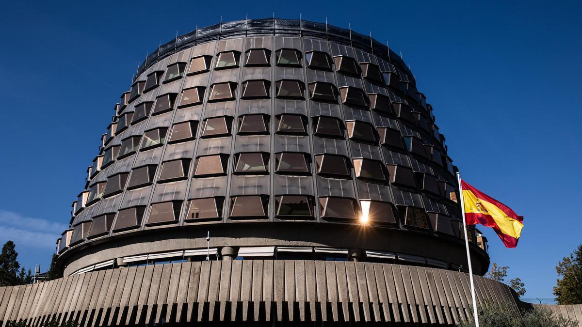 Una imagen de la fachada del Tribunal Constitucional.