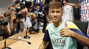 El fitxatge blaugrana afirma que jugar al Barça i al costat de Messi és complir un somni que tenia de nen.