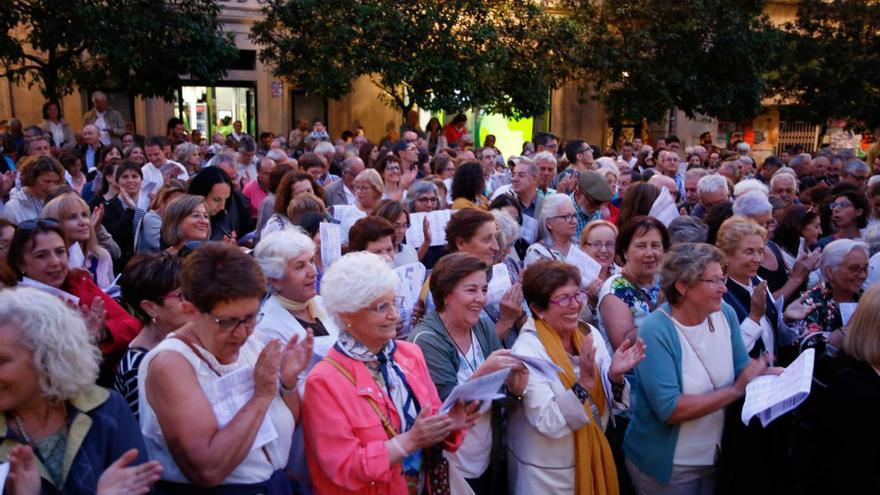 Participantes en una anterior edición de “Aquí cántase”.   | // FDV