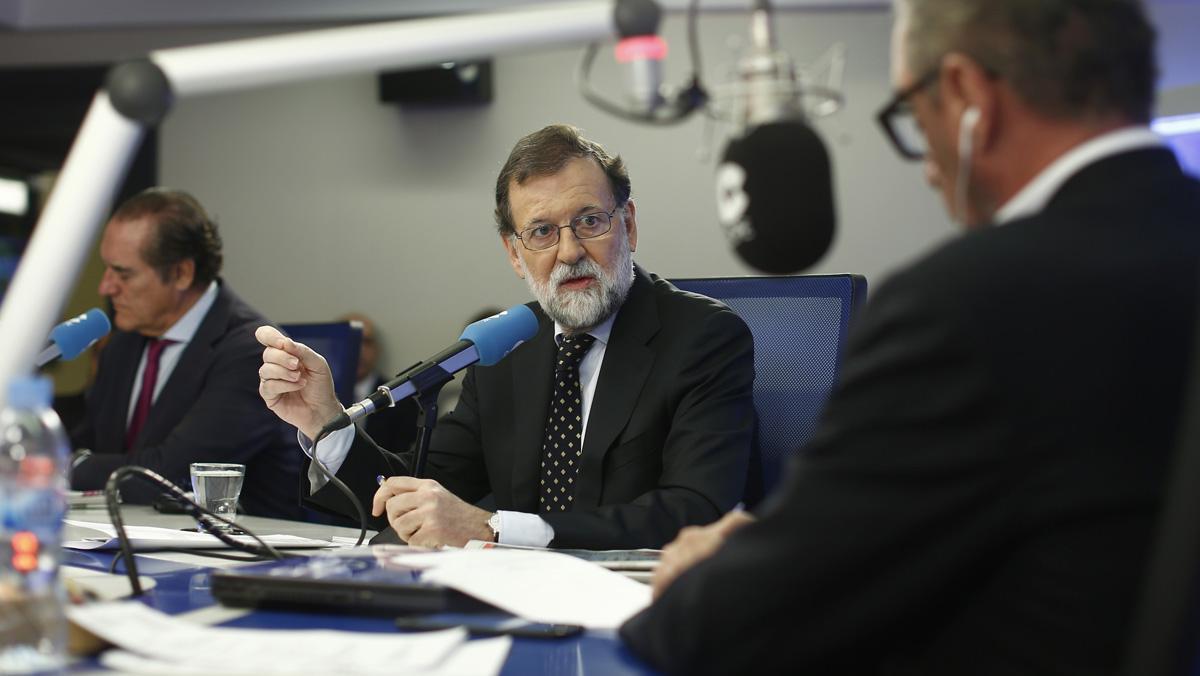 Mariano Rajoy, entrevistat a la COPE