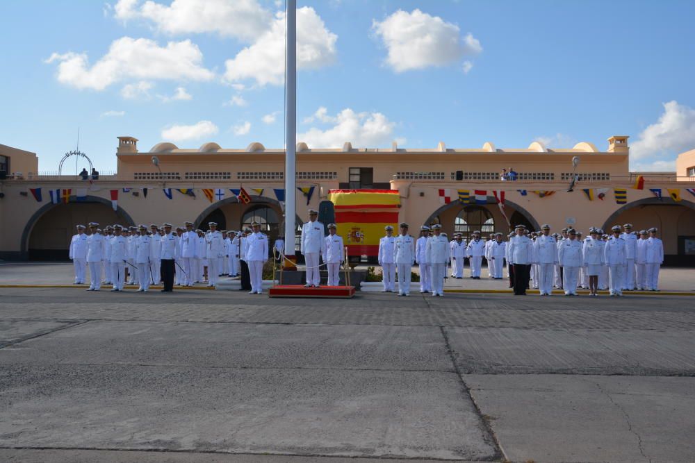 Visita del Almirante de la Flota al Mando Naval de Canarias