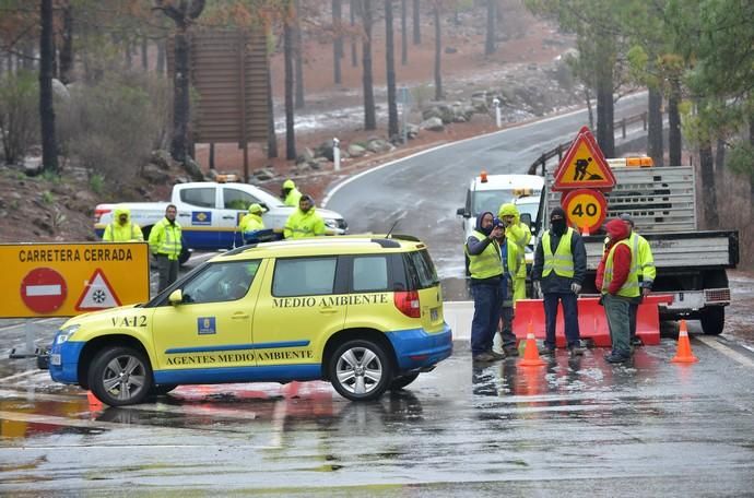 NIEVE CUMBRE GRAN CANARIA