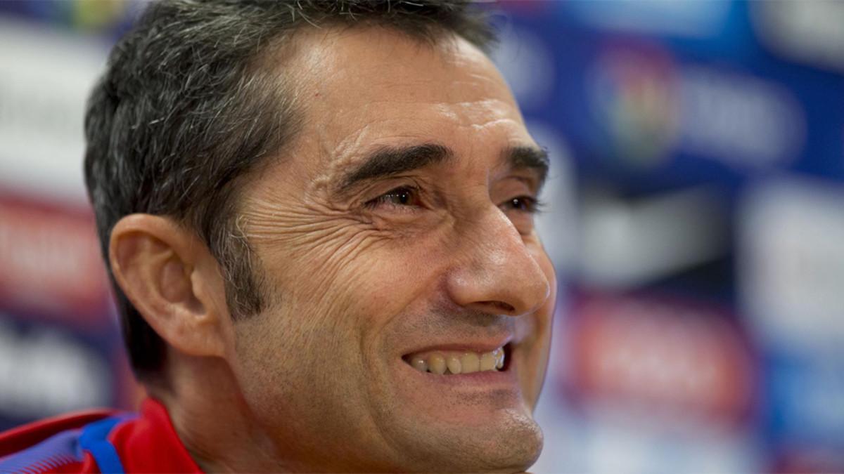 Ernesto Valverde, entrenador del FC Barcelona