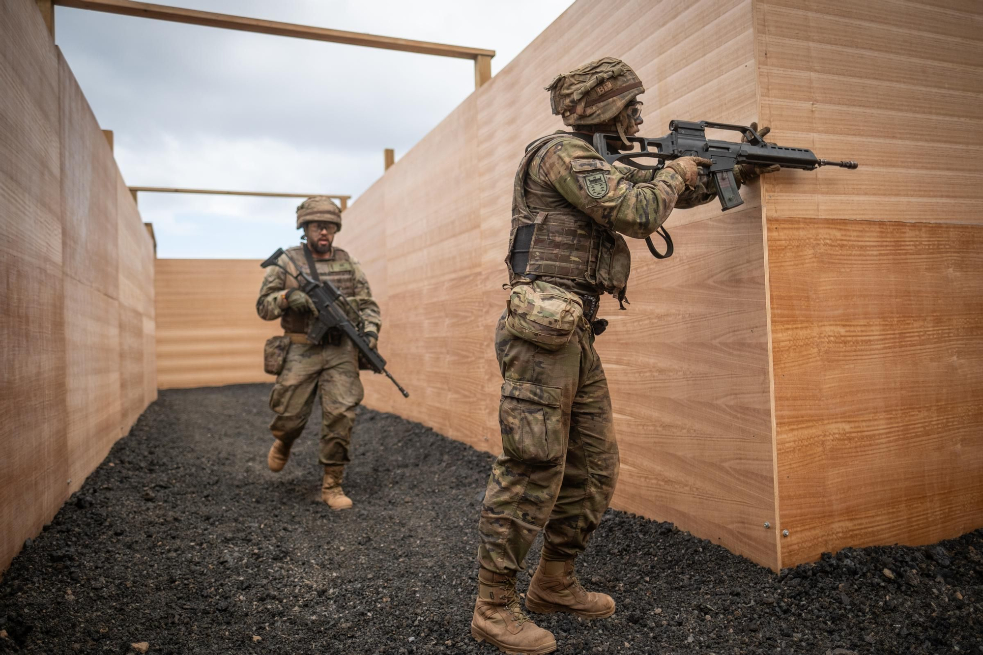 Maniobras militares en Canarias