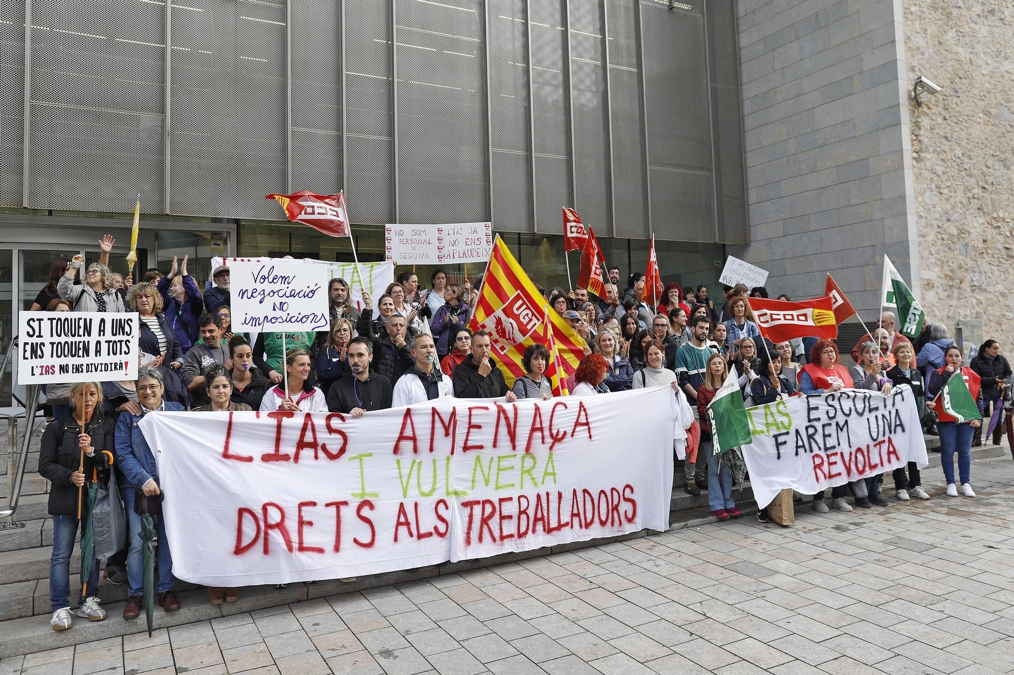 Els treballadors del Santa Caterina continuaran la vaga per la manca d’acord