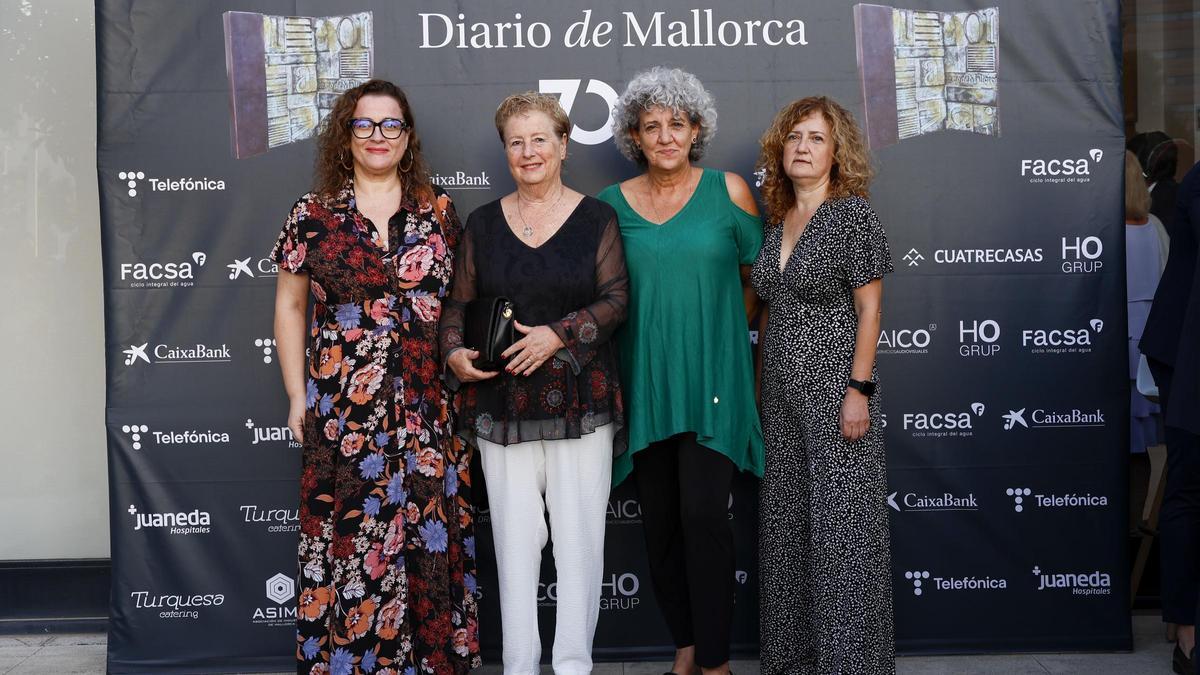 Susana Bonilla, Catalina Serra, Llucia Carreras y Margalida Ferragut, Fundació Patronat Obrer, Premi Diario de Mallorca Solidaritat.