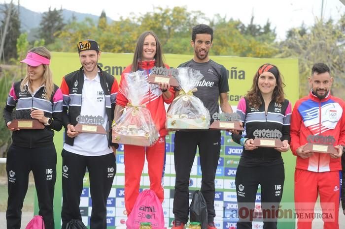 Llegada y entrega de trofeos de El Valle Trail