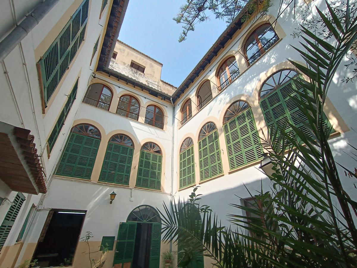 Imagen del antiguo hospital.