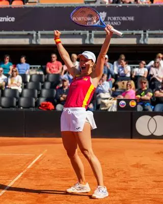 Kaitlin Quevedo, la tenista grancanaria que clasificó a España para las finales de la Billie Jean King Cup: «Todavía lo estoy asimilando»