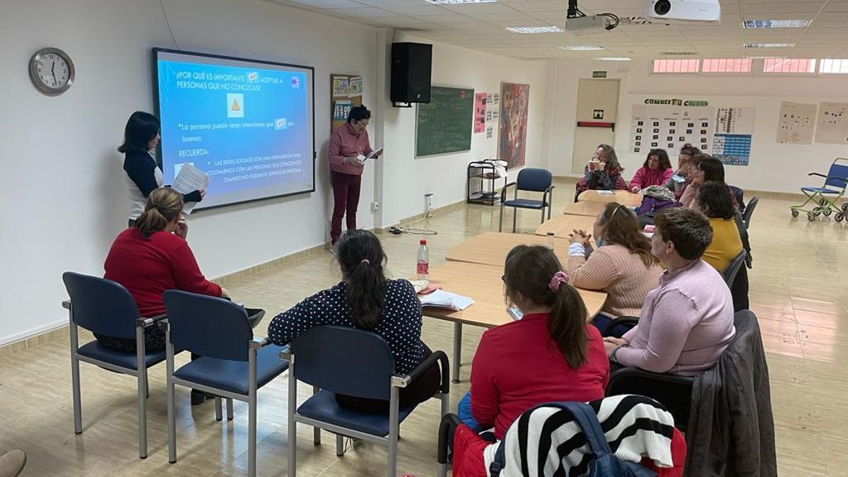 Una formación del proyecto ‘Lideresas para el cambio’, de Plena Inclusión.