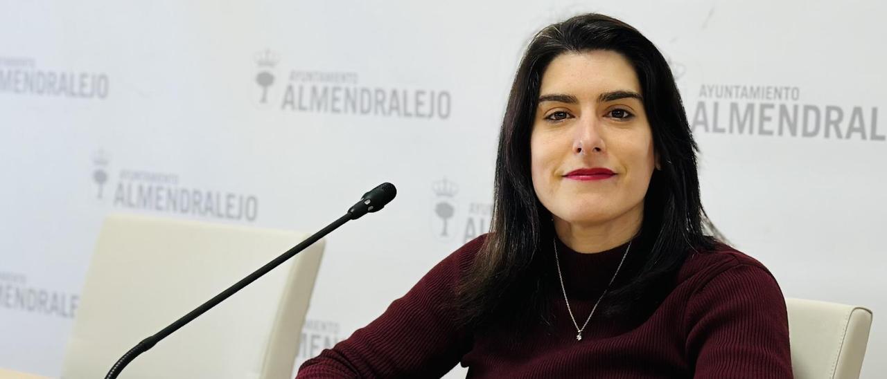Tamara Rodríguez, concejal del ayuntamiento de Almendralejo.
