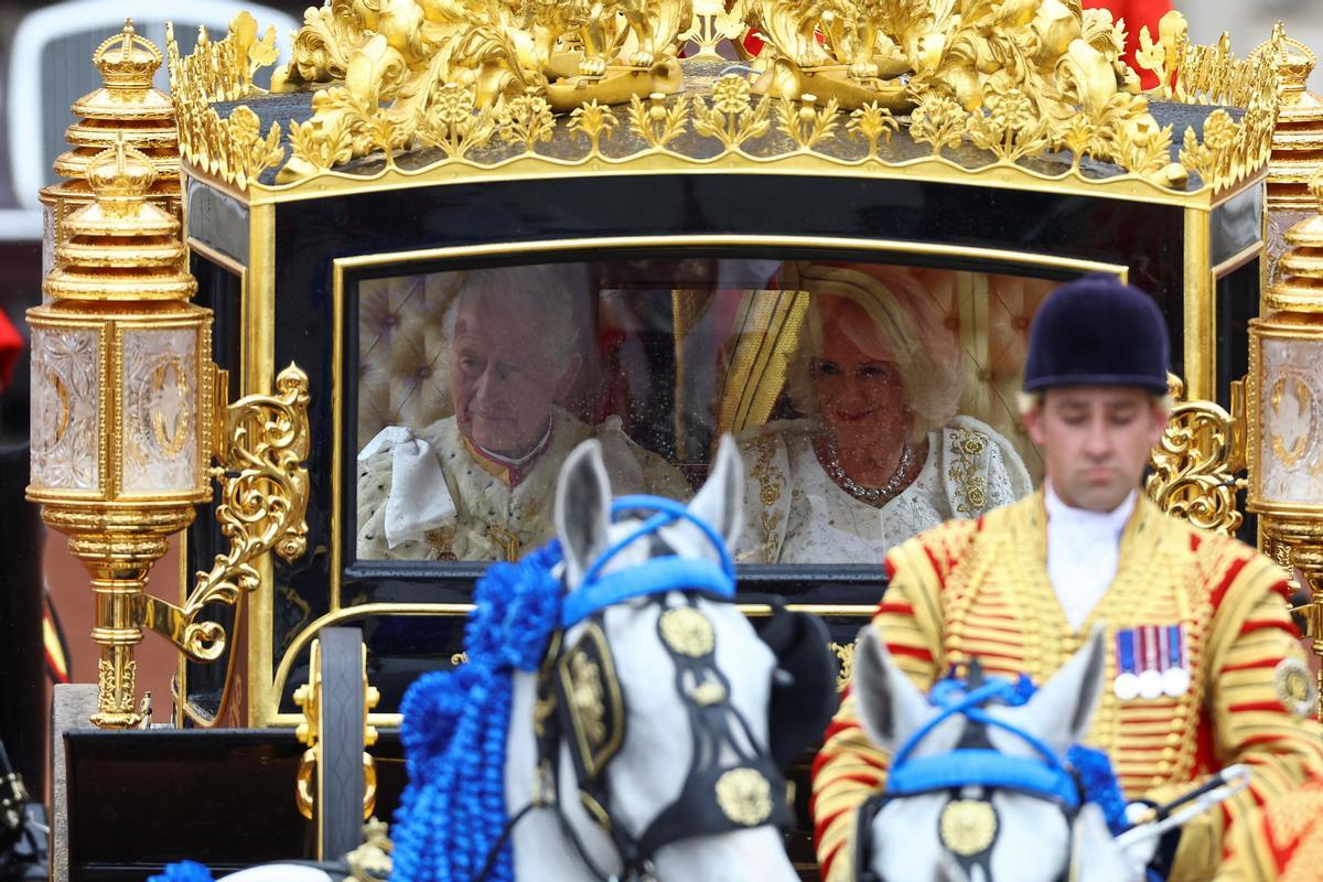Coronation of Britains King Charles and Queen Camilla