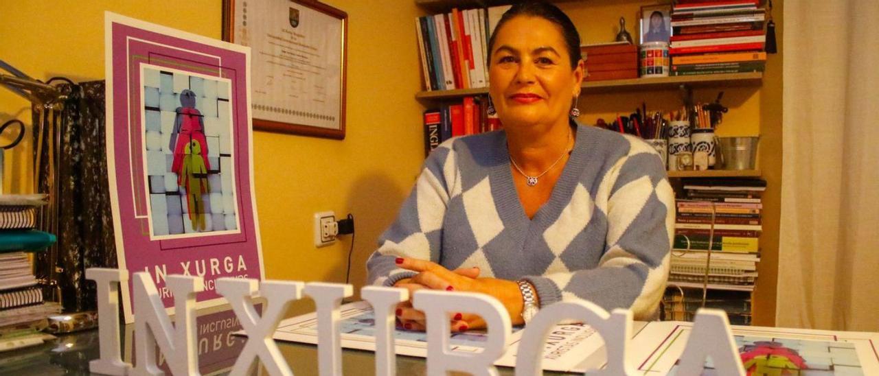 Ana María Castro, abogada vilagarciana y presidenta de Inxurga. |  // IÑAKI ABELLA