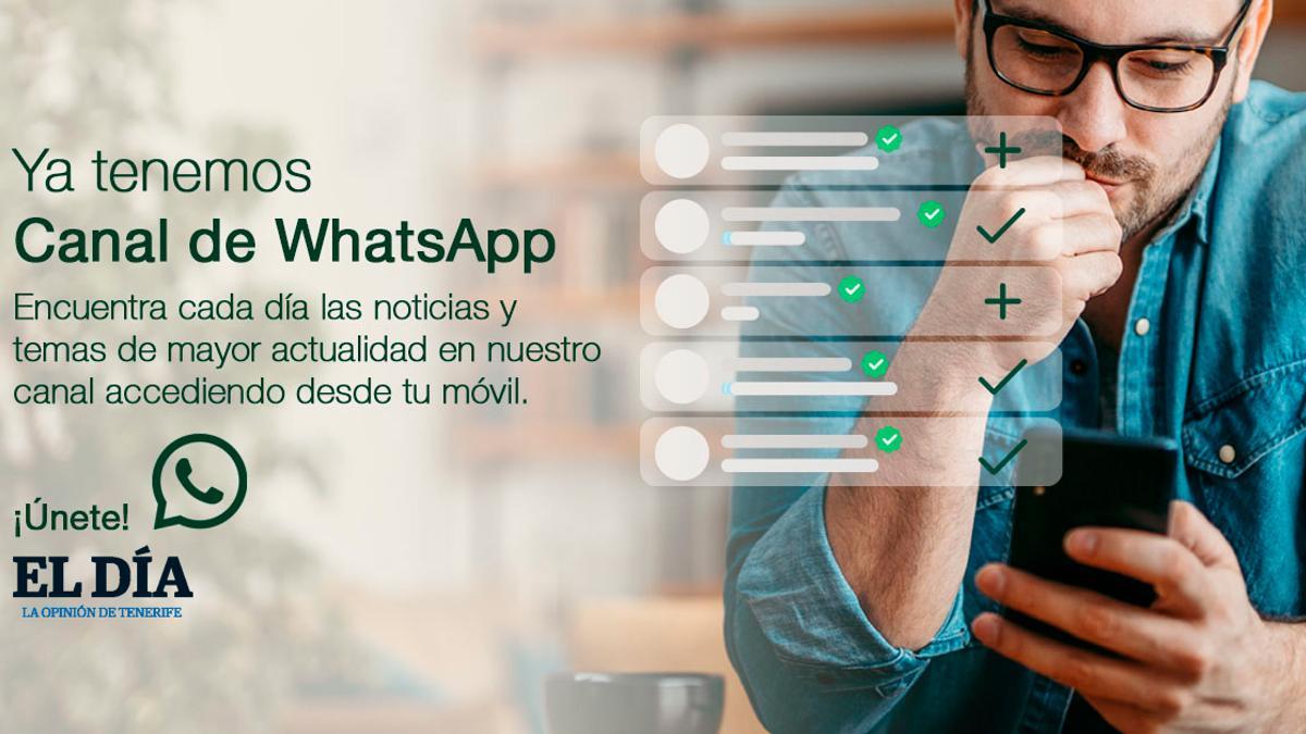 Únete al canal de WhatsApp de EL DÍA y entérate de la última hora