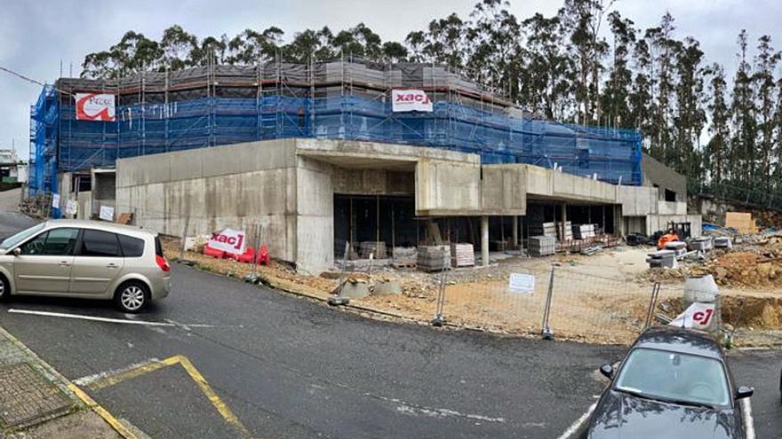 El Auditorio Escuela de Música que se construye en Monte da Vila.