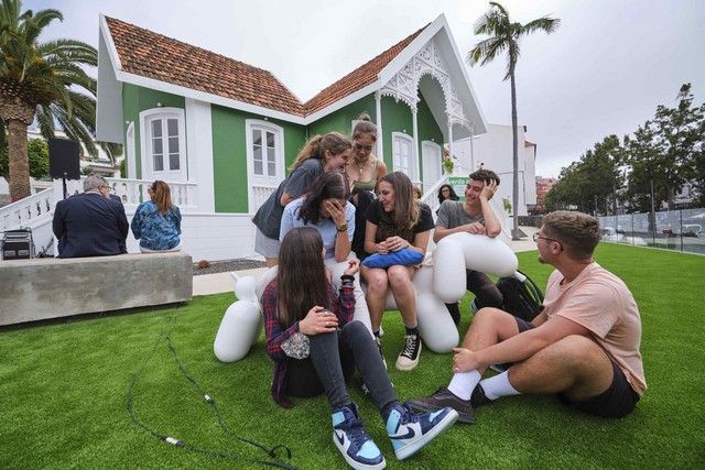 Apertura de la Casa de la Juventud Casa Verde, en Santa Úrsula