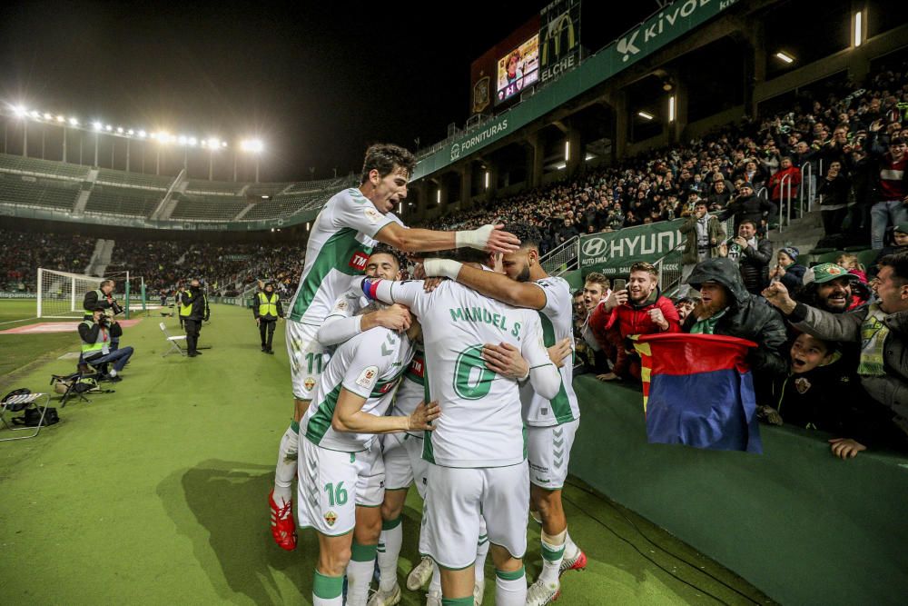 El Elche aguanta hasta el séptimo penalti pero cae ante el Athletic en la Copa del Rey