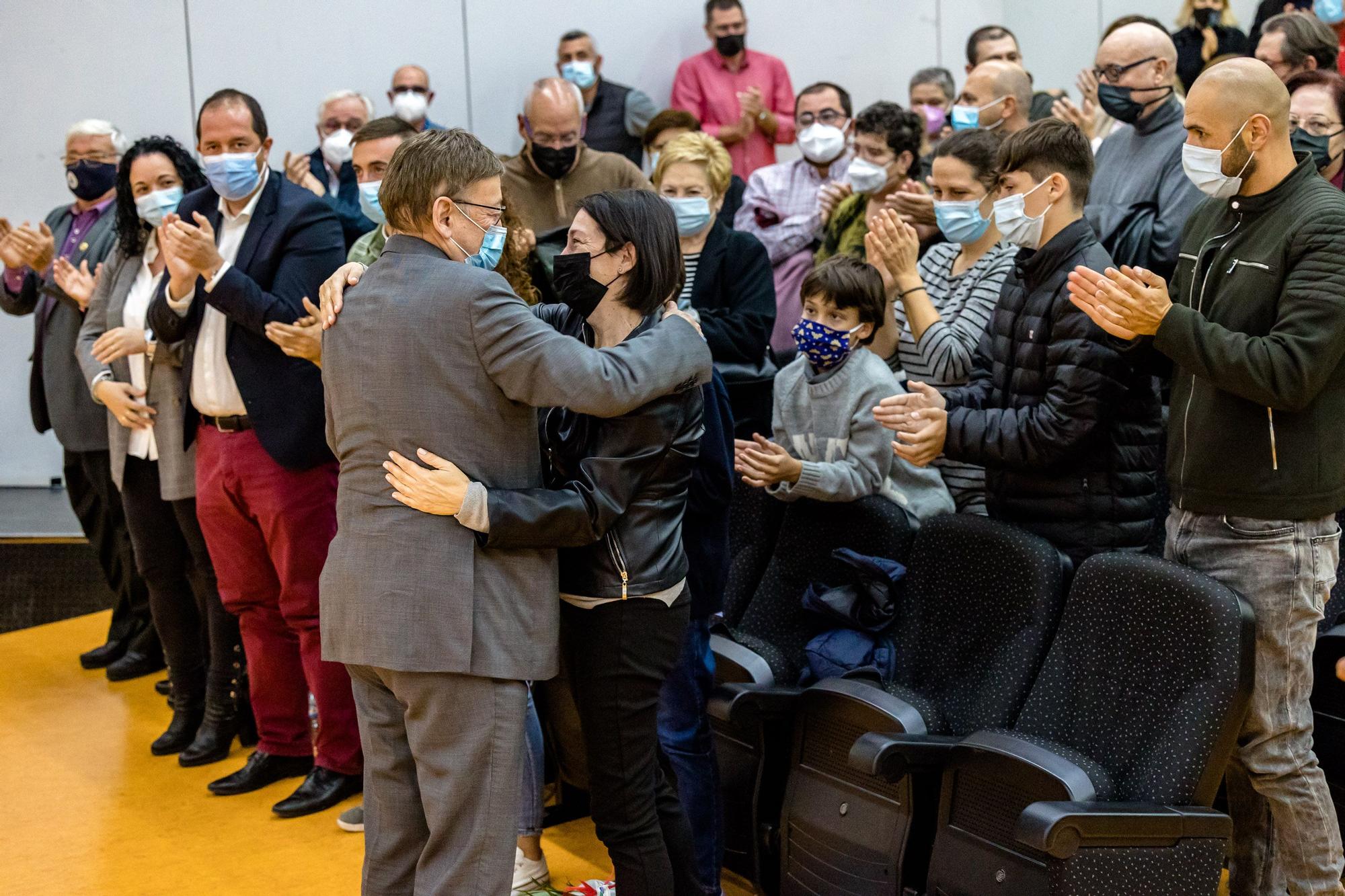 Homenaje al exalcalde de Benidorm Agustín Navarro