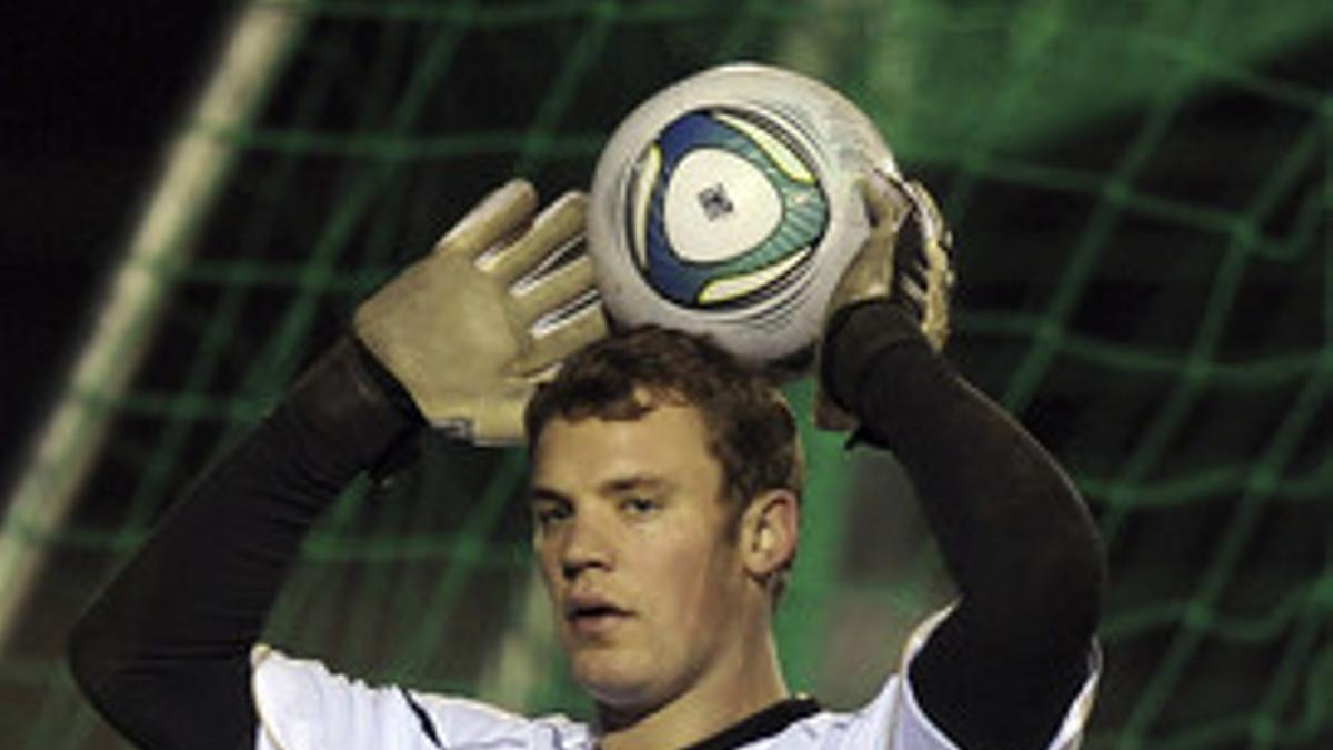 El portero de la selección alemana, Manuel Neuer.