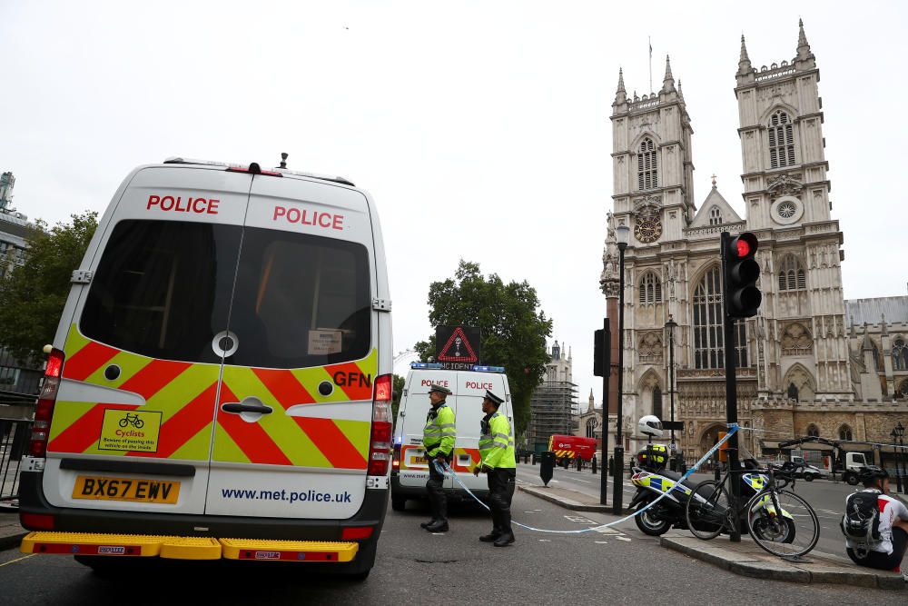 Atropellament al Parlament britànic