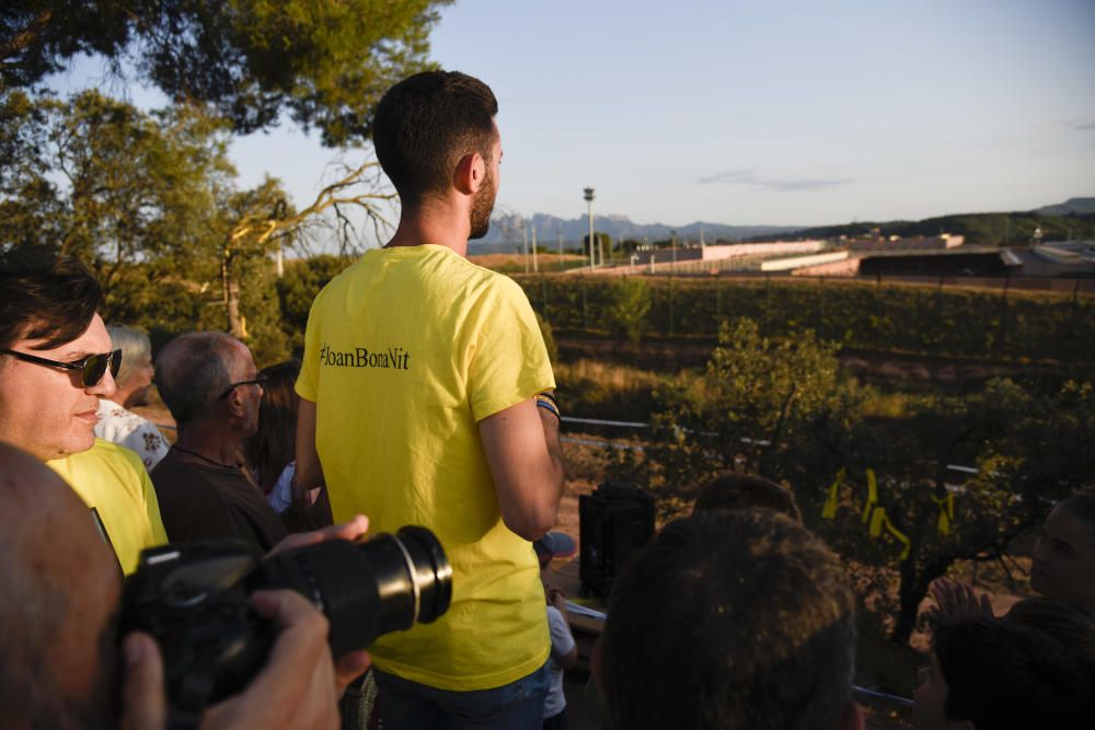 Unes 400 persones retornen al pla de Lledoners per