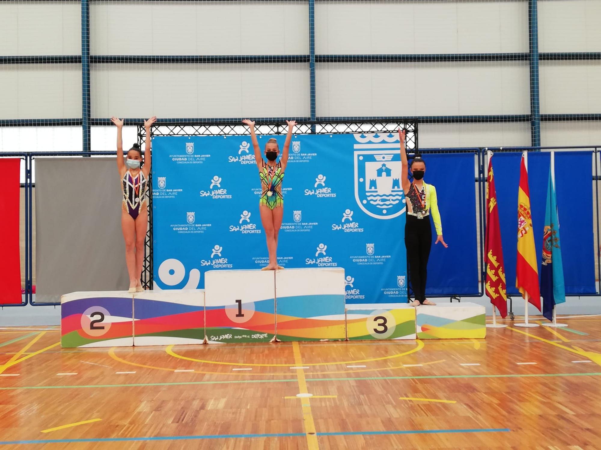 Regional de gimnasia rítmica en San Javier