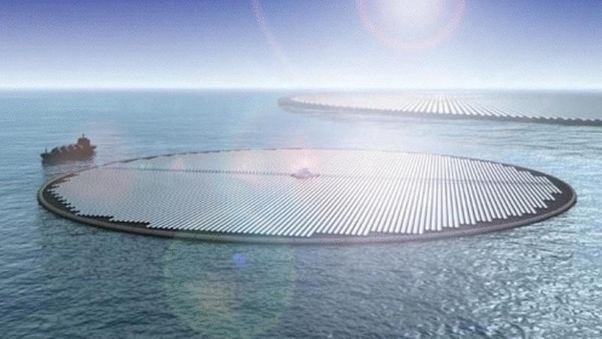 Probarán en Canarias una planta de energía solar flotante