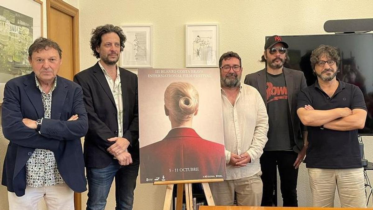 La presentació de la tercera edició del festival de cinema de Blanes.