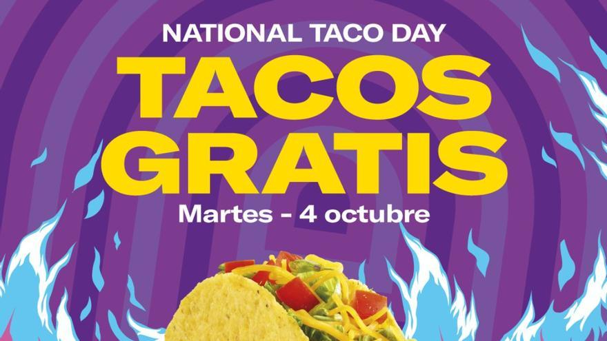 Taco Bell regala tacos gratis hoy, 4 de octubre, en Nueva Condomina, Thader y Espacio Mediterráneo