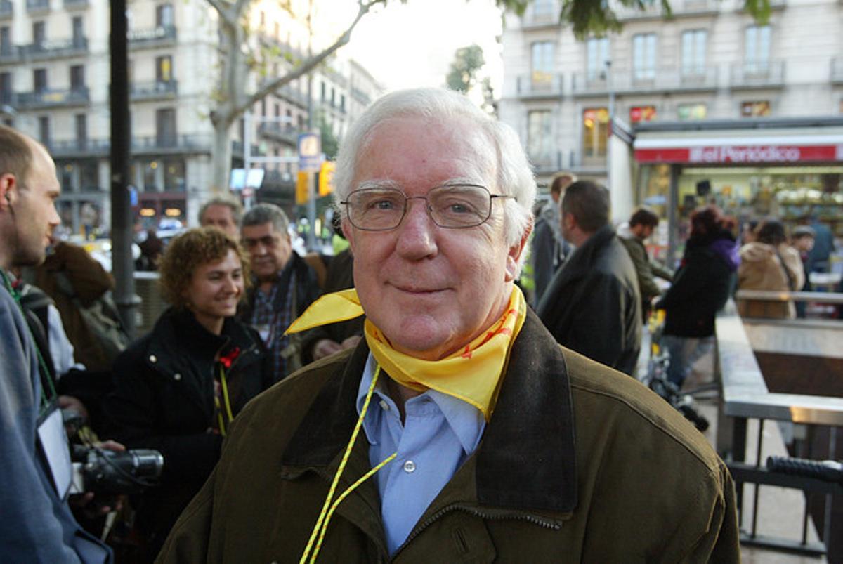 El histórico dirigente del PSC Jaume Sobrequés, en una imagen de archivo.