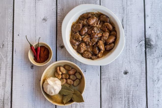 Michirones, plato típico murciano a partir de habas secas.