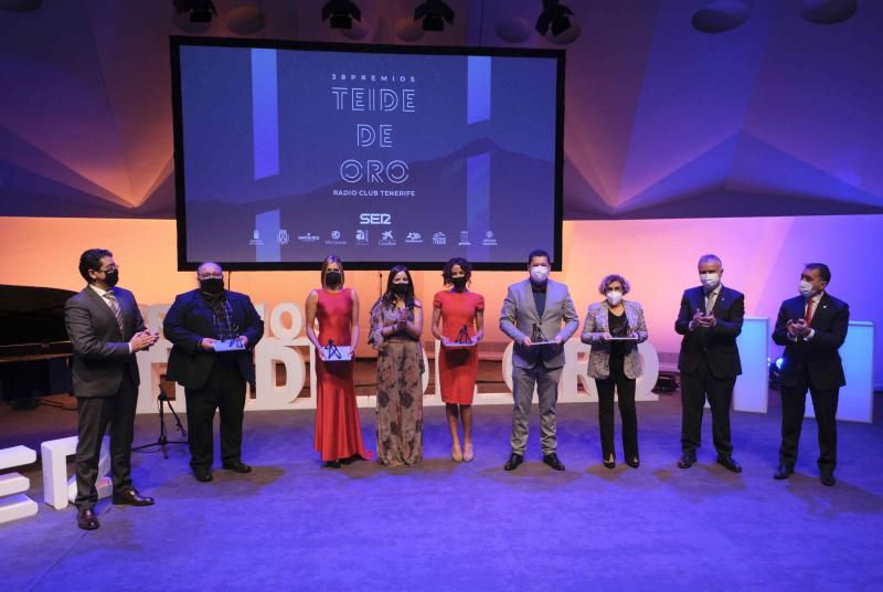 Entrega de los Premios Teide de Oro de la cadena SER en Tenerife.