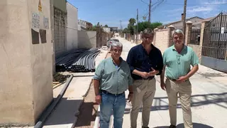 Comienzan las obras de la red de abastecimiento de agua en la finca El Coronel en Puente Genil