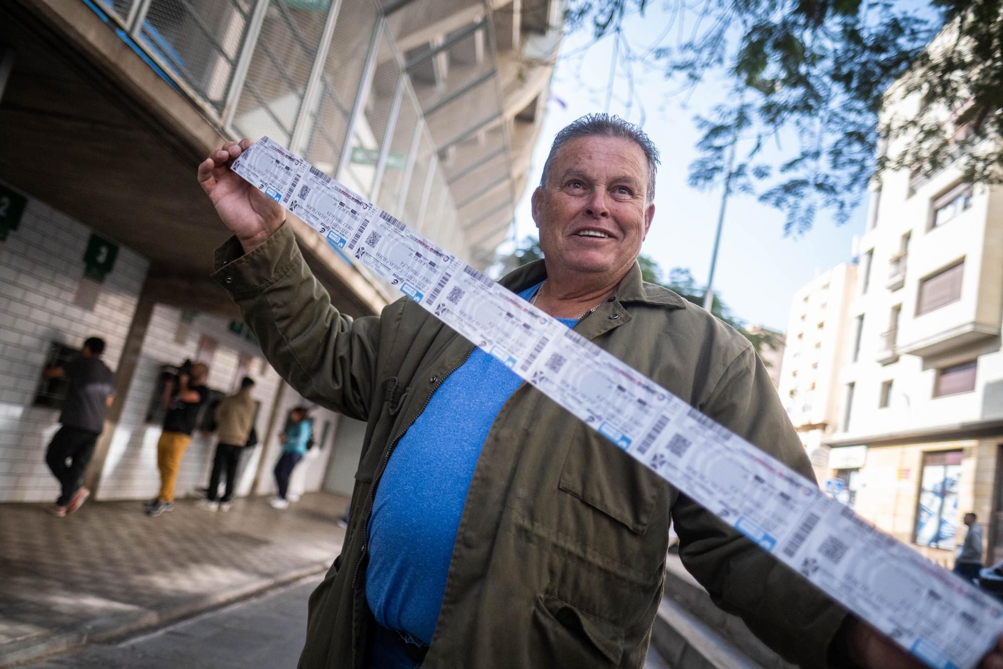 Venta de entradas para el derbi canario