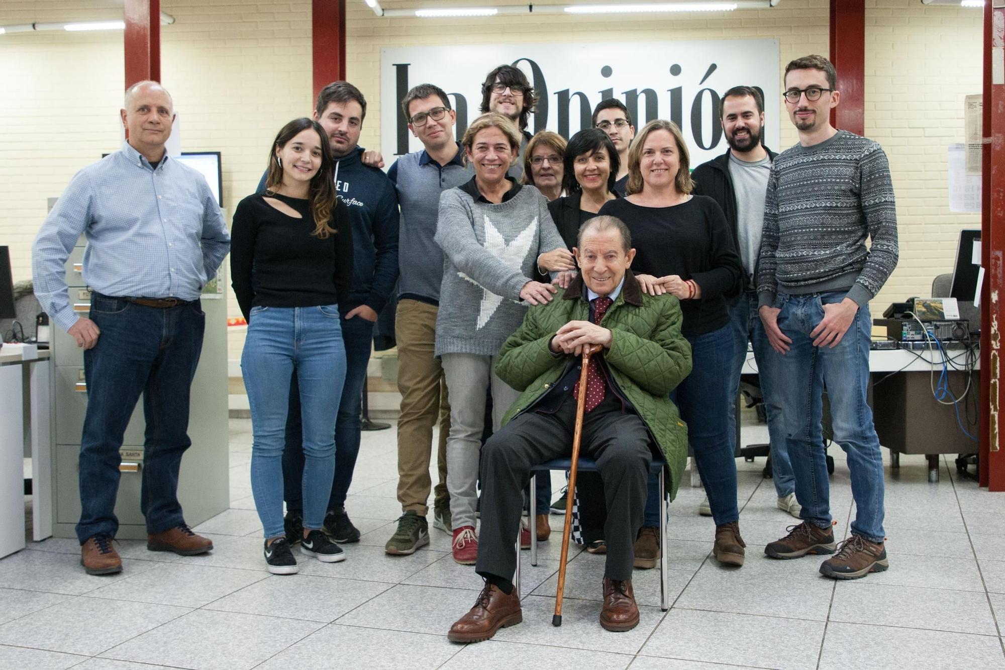 Un repaso en imágenes a la vida de Herminio Ramos, que hoy cumple un siglo de vida