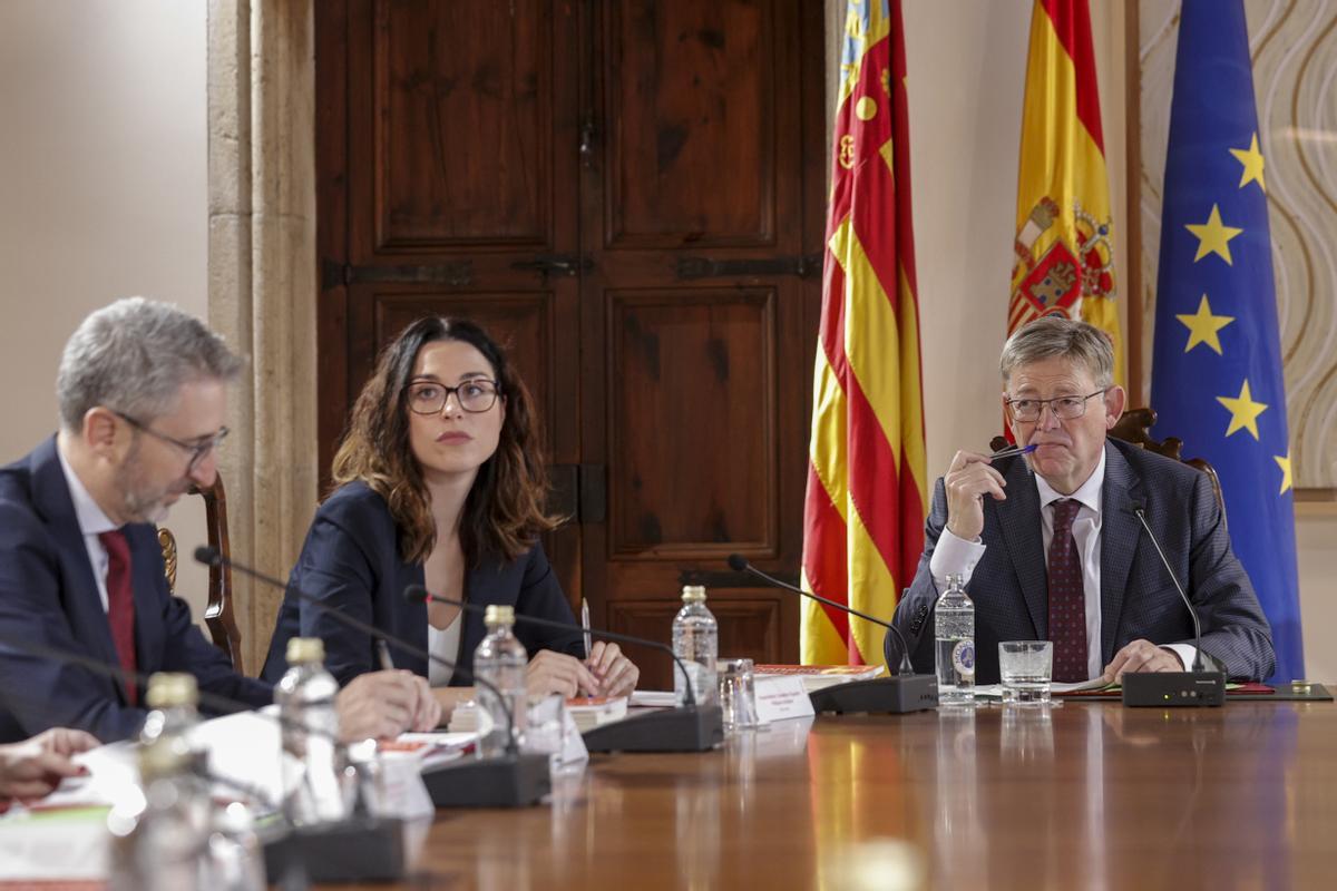 Pleno extraordinario del Consell para aprobar el proyecto de ley de Presupuestos de la Generalitat para 2023.