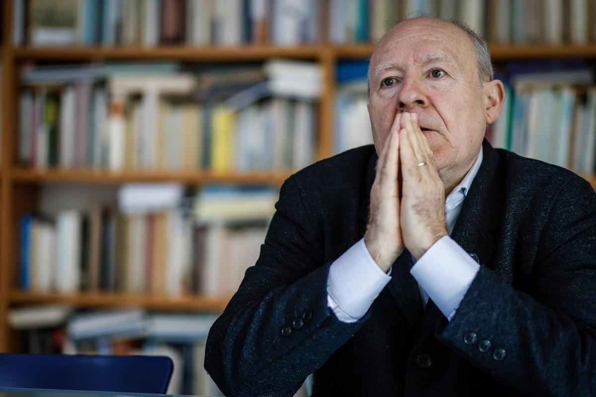 José Luis Villacañas, durante la entrevista.