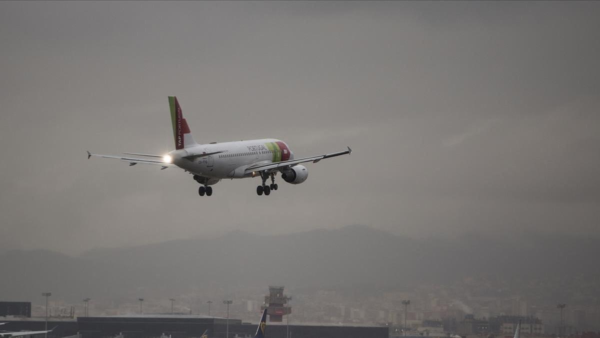 Un avión de la compañía TAP Portugal.