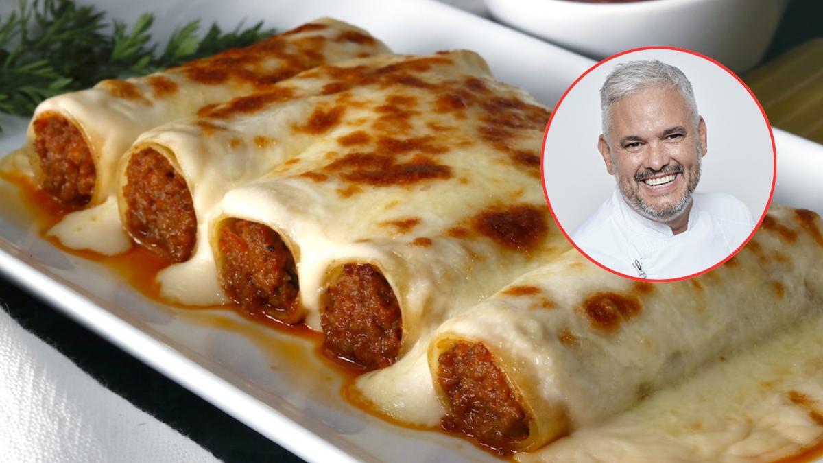 Nandu Jubany, sobre los canelones