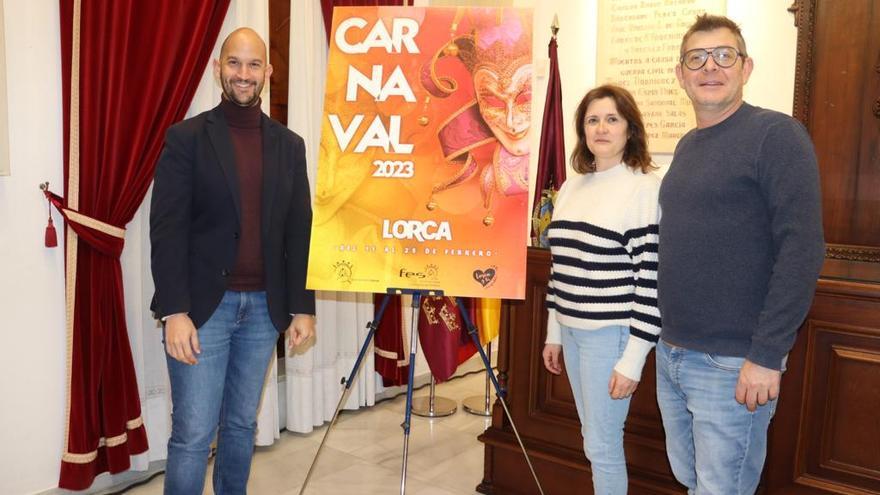 Un millar de lorquinos participarán en el desfile de Carnaval de Lorca